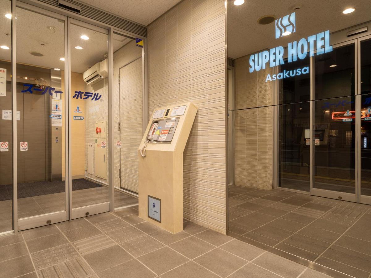Super Hotel Asakusa Tokio Buitenkant foto